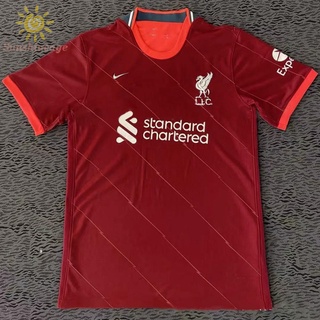 Sunage-Jersey 2021-22 ropa deportiva Casual cómodo fútbol Liverpool hombre rojo (5)