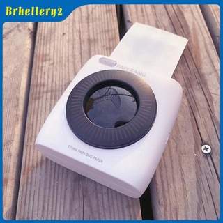 Brhellery2 Mini impresora Térmica De bolsillo inalámbrico ruido bajo Para Celulares etiqueta Memo