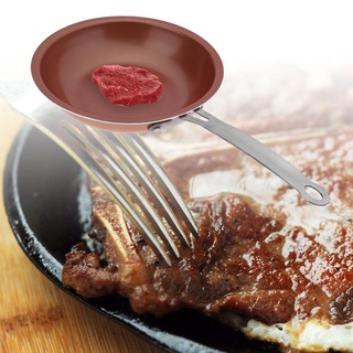 ❉COD❉ 25.5cm Round Copper Non-stick Pan Steak Egg Frying Pan Kitchen Cooking Tool