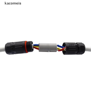 [Kacomeis] IP68 Industrial Electrical Waterproof Wire cable Connector Outdoor Plug Socket DSGF