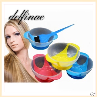 Del Salon tinte para el cabello/tinte de coloración de ventosa/tazón para peluquería/herramientas de peinado con cepillo