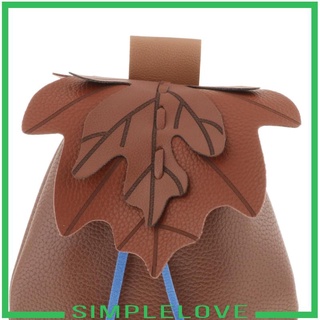 [SIMPLELOVE] Monedero Medieval vikingo con cordón pequeño bolso de cintura Larp bolsa renacimiento