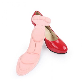 【JM】Women Soft Breathable Anti-slip High-heeled Shoes Insole Inserts Back Heel Pad (4)