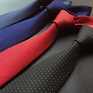 New Arrivel Paisley Polka Pin Ties for Men Classic Silk Jacquard Weave Wedding Neck Ties Business Neckties 8cm