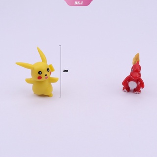 Figuras de acción de Pokémon para niños Pikachu Colección de juguetes de anime Modelo Bolsa de regalo 24-144 piezas 【KU2】 (5)