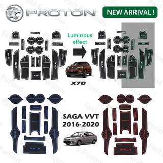 [precio De fábrica] alfombrilla de almacenamiento de coche Proton Interior X70 IRIZ SAGA BLM PRESONA EXORA WAJA SATRIA NEO SAG 6