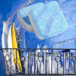 digitalblock 30pcs lavavajillas limpiador de manchas de aceite detergente dual colores tabletas de limpieza