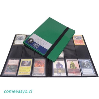 comee 360 tarjetas de capacidad de bolsillo titular carpetas álbumes para ccg mtg magic yugioh tarjeta