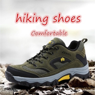 ¡empujeron! Hombres zapatos de deportes al aire libre zapatos de senderismo impermeable Trekking deporte montaña zapatos Casual zapatillas de deporte 39~47 4Zkt