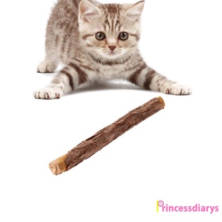 (accesorios de vehículos) 1pcs precioso puro natural catnip mascota gato pasta de dientes palo