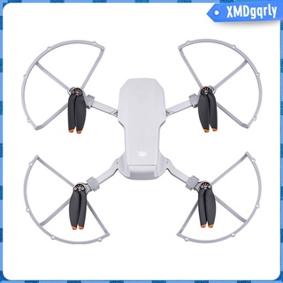rc hélices juego de guardia para dji mavic mini se mini 2 drone accesorios de reemplazo de liberación rápida parachoques cubierta 360 hélice protección