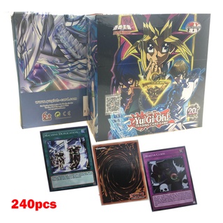Yugioh Duel Monsters Booster Box 24 paquetes/240pcs juego sellado tarjetas coleccionables (4)