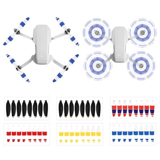 4 pares de hélices de repuesto coloridas para DJI Mavic Mini 4726F ligero bajo ruido hélice RC Quadcopter piezas accesorios