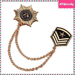 Charm Alloy Medal Badge Mens Cloth Brooch Pin Jewelry Accessories