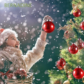 bernadine transparente árbol de navidad colgante de boda decoraciones de navidad bola de navidad decoración de vacaciones adornos de fiesta suministros para colgar navidad para el hogar adornos de navidad