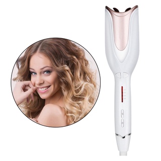 Automatic Hair Curler 1'' Ceramic Fast Heating Curling Iron Long Dry Hair