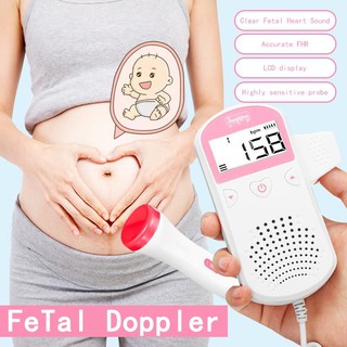 [Gel Gratis] Detector Fetal Doppler De Ritmo Cardiaco Para Bebés Embarazadas