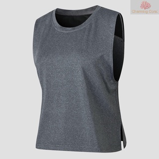 mujeres entrenamiento tank-tops malla de secado rápido estiramiento suelto ejecución ejercicio gimnasio yoga tops camisetas atléticas