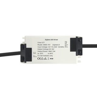 Tuya Zigbee 3.0 Smart Strip Light Driver RGBCCT 6pin Controlador AC110 ~ 250V LED Con Alexa Google Home INHERITANCE (8)