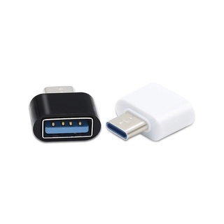 Adaptador USB a tipo C OTG Mini Adaptador USB a tipo C Mini OTG hembra Blanco (4)