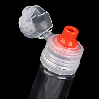 Stro 1 pza botella de exprimir para ensalada de miel salsa salsa Ketchup dispensador de condimentos de cocina MY