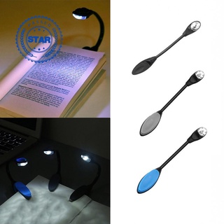 Nueva luz LED de lectura Flexible con Clip al lado de la cama, libro de mesa, lámpara de escritorio, luz B0L2