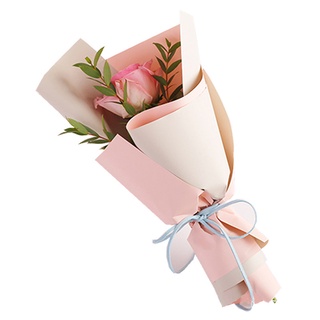 Embalaje de flores Color neutro papel de regalo de regalo floristería de flores de papel de regalo ramo de suministros