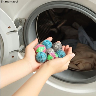 SMY 6 bolas mágicas de depilación para ropa, lavadora, bola de limpieza