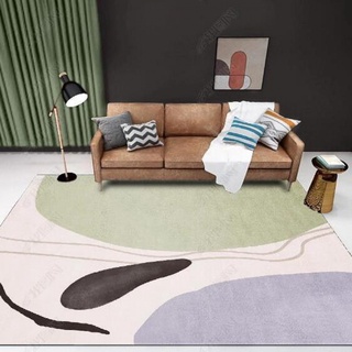 sala de estar alfombra nórdica luz de lujo sofá y mesa de té moderna minimalista dormitorio mesita de noche casa gran área piso alfombra lavable (9)