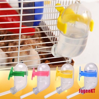 [JAGEE] 60 ml mascotas botella de agua hámster dispositivo de beber rata automática bebedor HDY