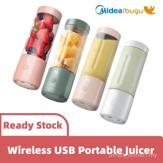 [Reday Stock] Extractor de frutas portátil Midea/Bugu/mini trituradora de hielo eléctrica