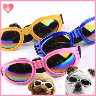lentes de sol plegables a prueba de viento para mascotas/perro/cachorros