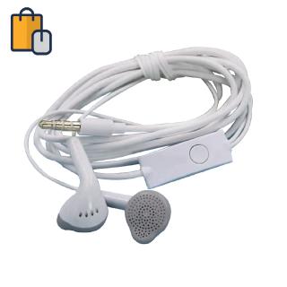] Audífonos Blancos Deportivos Clásicos Para Samsung Con Micrófono (1)