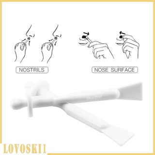 [Lovoski1] 10 piezas de dos en-uso multiuso aplicador de cera palos de depilación espátula