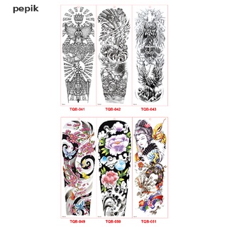 [pepik] tatuaje de brazo impermeable 3d tatuaje temporal tatuajes adhesivo falso tatoo body art [pepik]