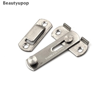[beautyupop] cerradura deslizante de acero inoxidable para puerta de seguridad para el hogar, 20 x 50 x 70 mm, caliente