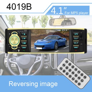 4019b coche reproductor Mp5 Bluetooth control De audio Estéreo De 4.1 pulgadas