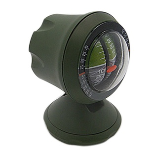 BRANDI Outdoor Inclinometer Compass Car Balancer Gradient Finder Measure Round Multifunction Indicator Slope/Multicolor (8)