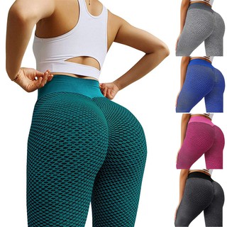 leggings de yoga elástico para mujer fitness running gimnasio deportes longitud completa pantalones activos