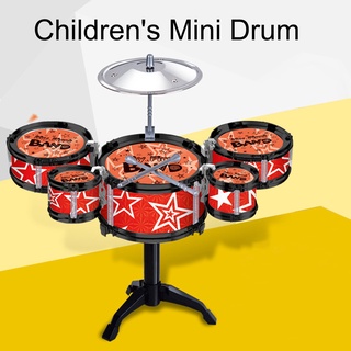 pujaoc tambor conjunto novedad mano-ojo coordinación plástico niños combinación jazz tambor para playmate