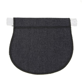 Maternidad embarazo ajustable cintura elástica pantalones cinturón extendido (6)