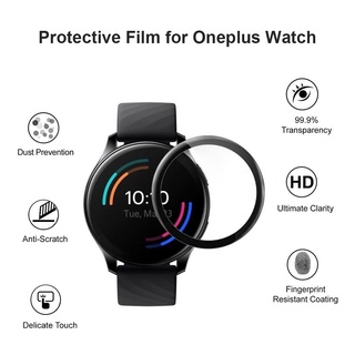 etaronicy 2x 3d pantalla curva película reloj inteligente cubierta protectora para oneplus watch