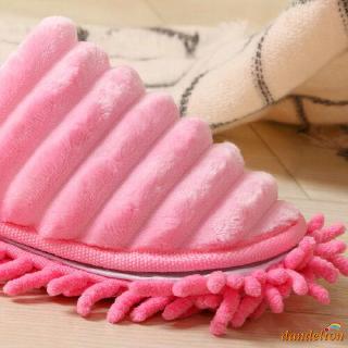1 pza pantuflas Mop perezosos para piso/medias De pie para limpiar polvo y pulir (9)