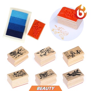 Beauty Stamping DIY Craft Craft Scrapbooking sellos de goma de madera nuevas plantas de hierba para letras diario manualidades Vintage