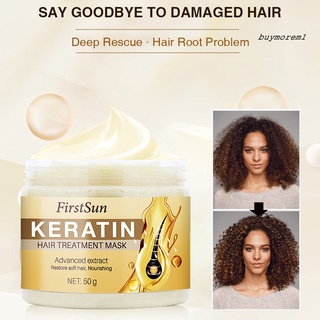 BUYME 50ml dañado tratamiento de raíz del cabello suavizante nutritivo cuero cabelludo reparación esencia crema (2)