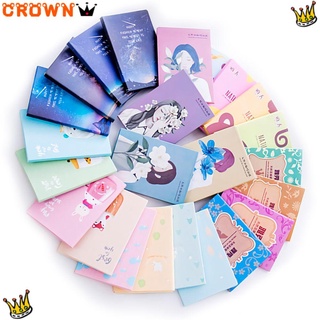CROWN oil for men paper facial oil-absorbing blue absorbing oil control oily skin and wome