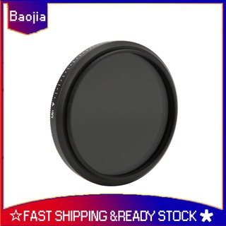 Baojia FOTGA 52 mm ajustable ND filtro ND2 y 8209;ND400 densidad Neutral SLR accesorio necesario