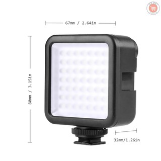 [G&M] iluminación fotográfica portátil para cámara LED/luz de relleno para cámaras DSLR/filtro blanco de alto brillo y (3)