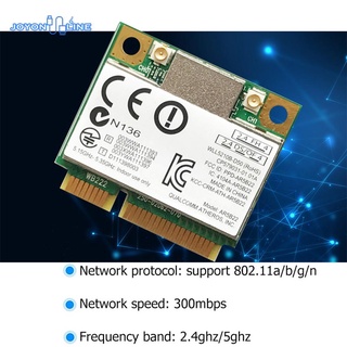 300mbps Mini PCI-E adaptador inalámbrico 2.4G/5G Bluetooth compatible con tarjeta de red WiFi 4.0