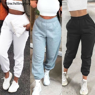 [tinchilingtoy] Women Oversized Joggers Sweatpants Bottoms Gym Pants Lounge Trousers Ladies 2020 [HOT] (1)